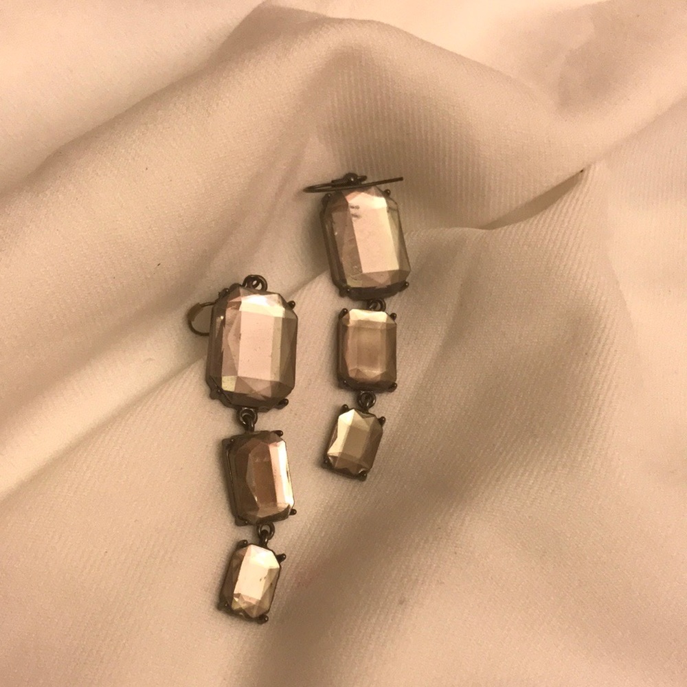 Clear Crystal Chandelier Earrings